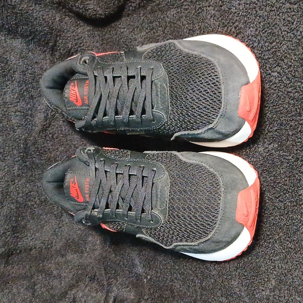 Nike Air Systm , Black/Red, Men's Size-8 - Picture 2 of 12